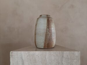Studio Ceramic Vessel with Two Tone Detail